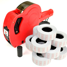Load image into Gallery viewer, DSL Price Tag Gun Pricing Labeller +11 Label Rolls Sticker Spare Ink Shop Retail