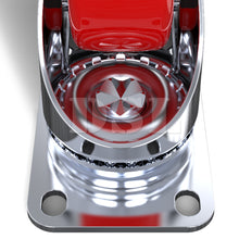 Load image into Gallery viewer, DSL 4 Double Bearing 700KG 100mm Rubber Swivel Castor Wheel Trolley Caster BOLT