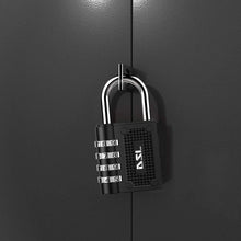 Load image into Gallery viewer, Combination Padlocks, DSL Pack of 2 Padlock with Code (4 Digits), Gym Padlock, School Locker Padlock, Combination Bike Lock, Waterproof Padlocks Outdoor for Shed, Cabinet, Tool Box