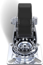 Load image into Gallery viewer, DSL Castor Wheels, Heavy Duty Castors 50mm, Caster Wheels Set of 4 Trolley Furniture Wheels - Double Bearing 2 Castor with 2 Braked Rubber up to 240KG + Free Fitting