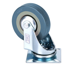 Load image into Gallery viewer, DSL 4 x Heavy Duty 50mm Rubber Swivel Castor Wheels Trolley Furniture Caster Brake
