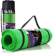 Load image into Gallery viewer, DSL 61x 185cm Yoga Mat 15mm Thick Gym Exercise Fitness Pilates Workout Mat Non Slip