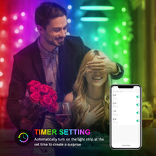 Load image into Gallery viewer, DSL 2 in 1 LED Strip Lights 5050 RGB Light Colour Changing Tape Cabinet TV USB Bluetooth