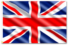 Load image into Gallery viewer, DSL 5 x 3FT Large Union Jack Flag Great Britain Fabric Polyester British GB Sport UK