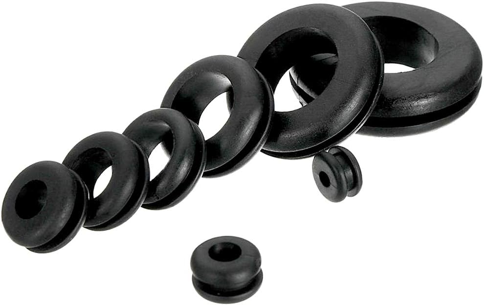 thumbnail image 2 of Flyshop 10 Pcs Black Rubber Grommet Kit O Ring Gasket 2.48\" OD 2.17\" ID 0.16\" Width 2 of 9