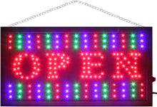 Load image into Gallery viewer, Super Bright Flashing LED Open Welcome Shop Sign Neon Hang Display Window Light  [Energy Class A+]
