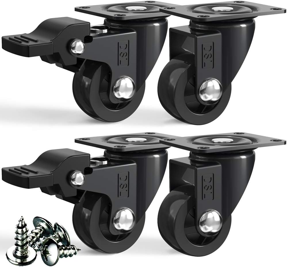 Small Swivel Castor Wheels Trolley 25mm– DSL Heavy Duty Caster