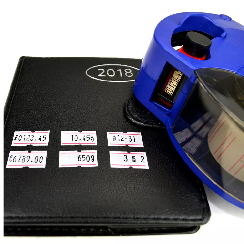 DSL 15 Rolls White Price Label MX5500 Price Tag Gun Labeling 22mm x 12 ...