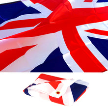 Load image into Gallery viewer, DSL 5 x 3FT Large Union Jack Flag Great Britain Fabric Polyester British GB Sport UK
