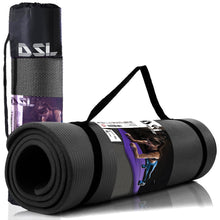 Load image into Gallery viewer, DSL 61x 185cm Yoga Mat 15mm Thick Gym Exercise Fitness Pilates Workout Mat Non Slip
