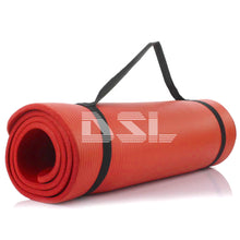 Load image into Gallery viewer, DSL 61x 185cm Yoga Mat 15mm Thick Gym Exercise Fitness Pilates Workout Mat Non Slip
