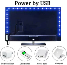 Load image into Gallery viewer, DSL 2 in 1 LED Strip Lights 5050 RGB Light Colour Changing Tape Cabinet TV USB Bluetooth
